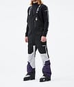 Fawk 2021 Spodnie Narciarskie Mężczyźni Black/Light Grey/Purple