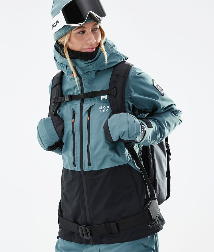 Moss W 2021 Kurtka Narciarska Kobiety Atlantic/Black, Zdjęcie 2 z 12