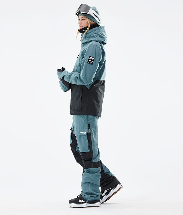 Moss W 2021 Bunda na Snowboard Dámské Atlantic/Black, Obrázek 6 z 12