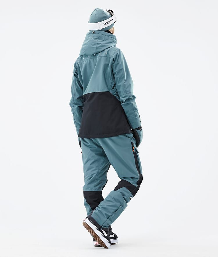 Moss W 2021 Bunda na Snowboard Dámské Atlantic/Black, Obrázek 7 z 12