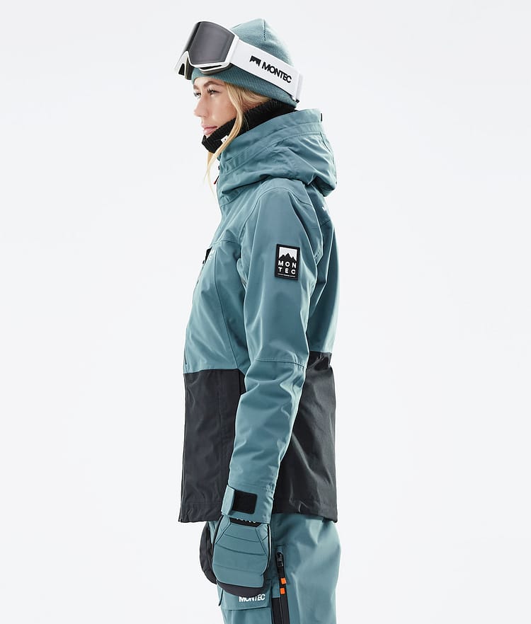 Moss W 2021 Kurtka Narciarska Kobiety Atlantic/Black, Zdjęcie 8 z 12