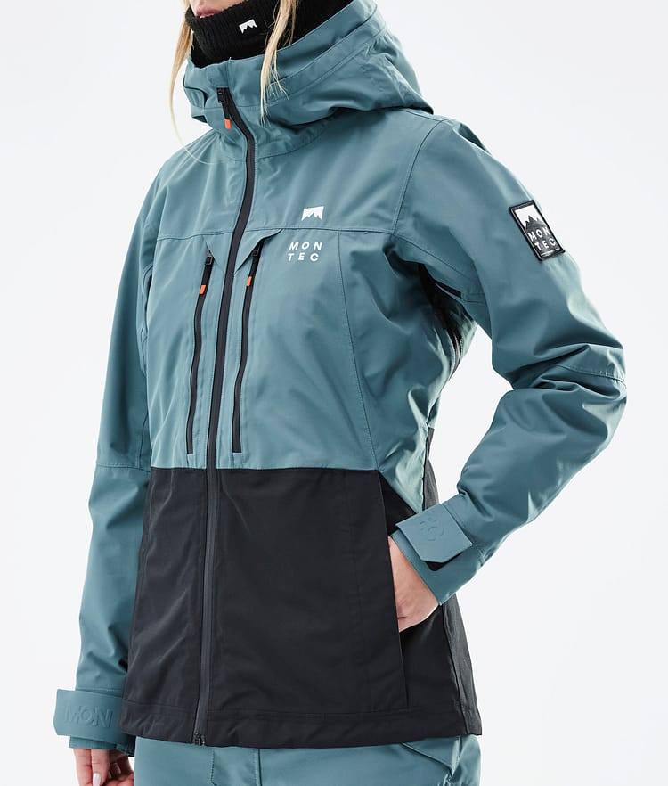 Moss W 2021 Kurtka Narciarska Kobiety Atlantic/Black, Zdjęcie 10 z 12