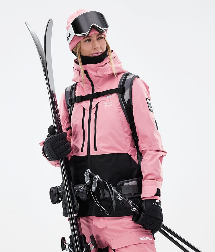 Moss W 2021 Lyžařská Bunda Dámské Pink/Black, Obrázek 3 z 12