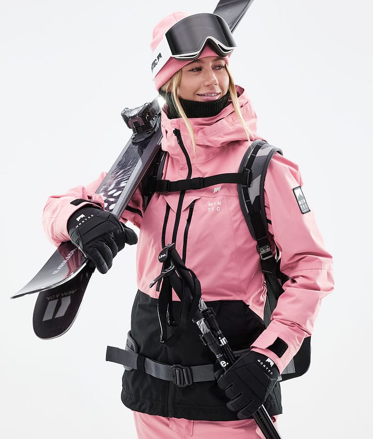 Moss W 2021 Lyžařská Bunda Dámské Pink/Black, Obrázek 4 z 12