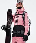Moss W 2021 Kurtka Snowboardowa Kobiety Pink/Black Renewed, Zdjęcie 4 z 12
