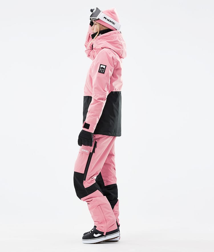 Moss W 2021 Bunda na Snowboard Dámské Pink/Black Renewed, Obrázek 6 z 12