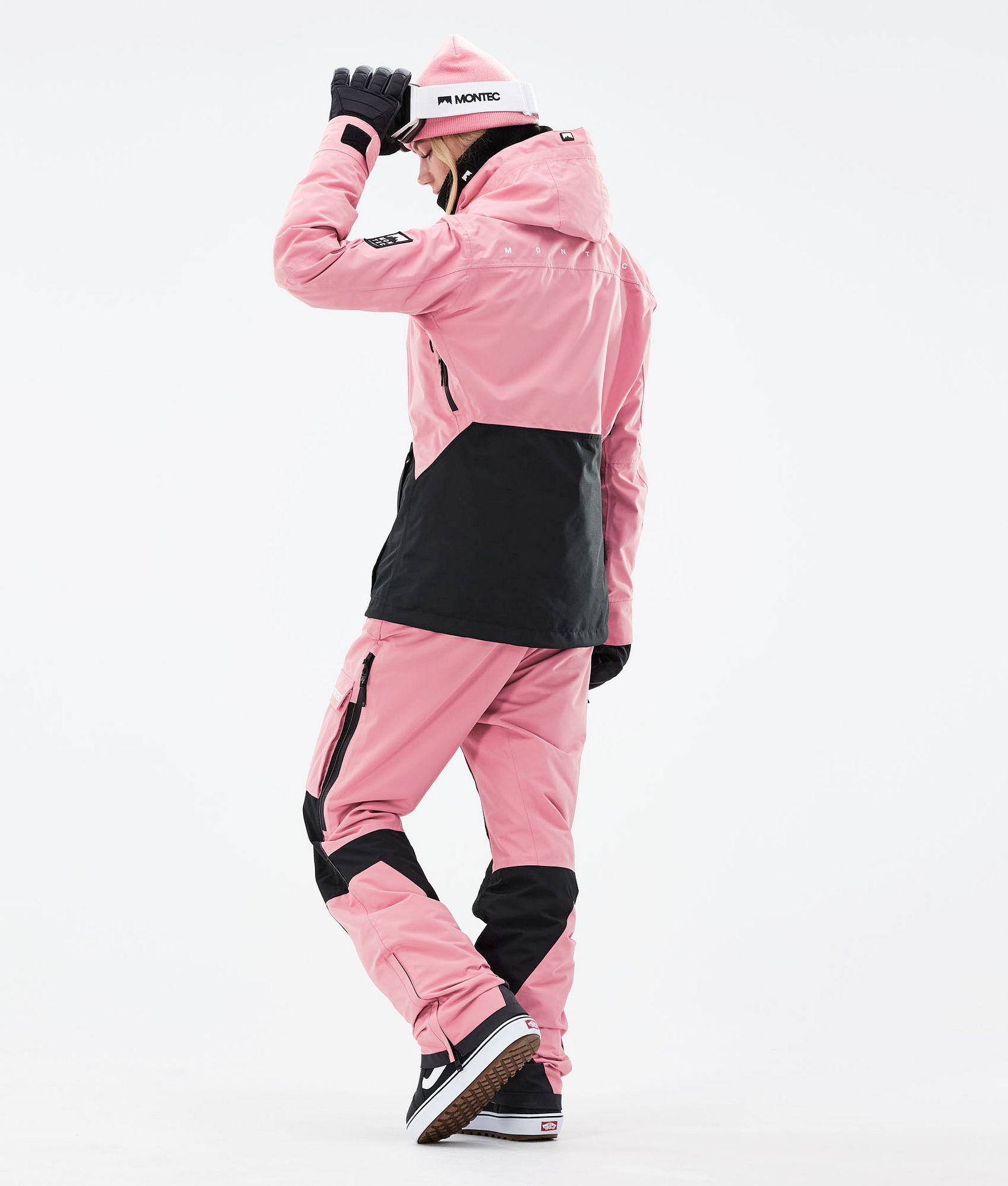 Moss W 2021 Kurtka Snowboardowa Kobiety Pink/Black Renewed, Zdjęcie 7 z 12