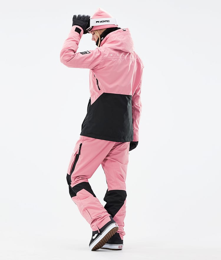Moss W 21 Bunda na Snowboard Dámské Pink/Black Renewed, Obrázek 7 z 12