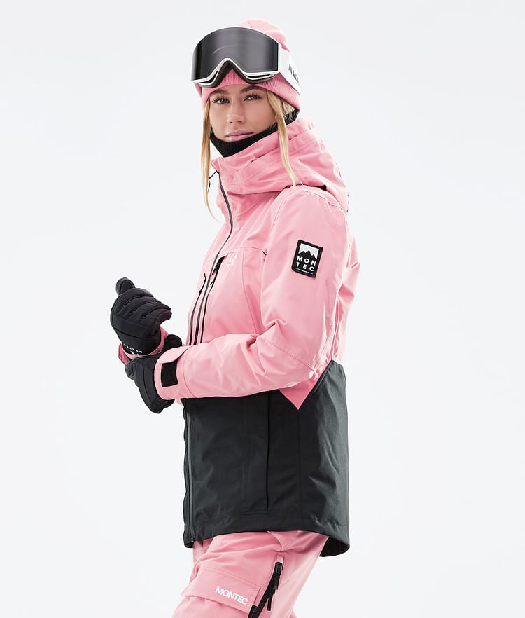 Moss W 2021 Bunda na Snowboard Dámské Pink/Black Renewed, Obrázek 8 z 12