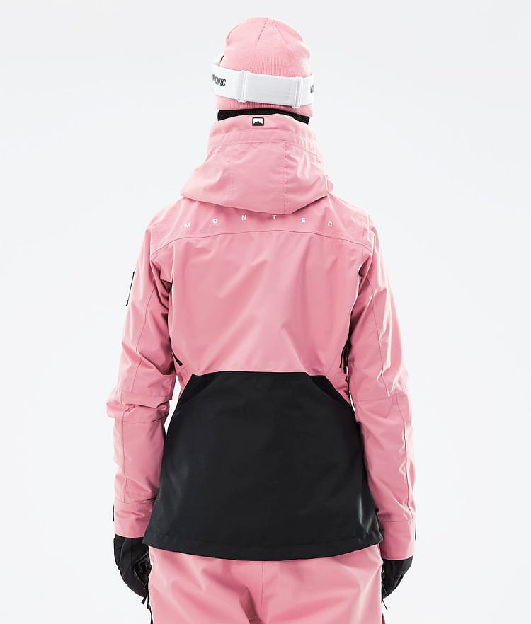 Moss W 2021 Bunda na Snowboard Dámské Pink/Black Renewed, Obrázek 9 z 12