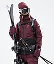 Moss W 2021 Lyžařská Bunda Dámské Burgundy/Black