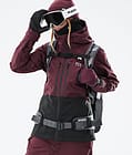 Moss W 2021 Bunda na Snowboard Dámské Burgundy/Black, Obrázek 3 z 12
