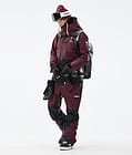 Moss W 2021 Bunda na Snowboard Dámské Burgundy/Black, Obrázek 5 z 12