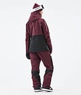 Moss W 2021 Bunda na Snowboard Dámské Burgundy/Black, Obrázek 7 z 12