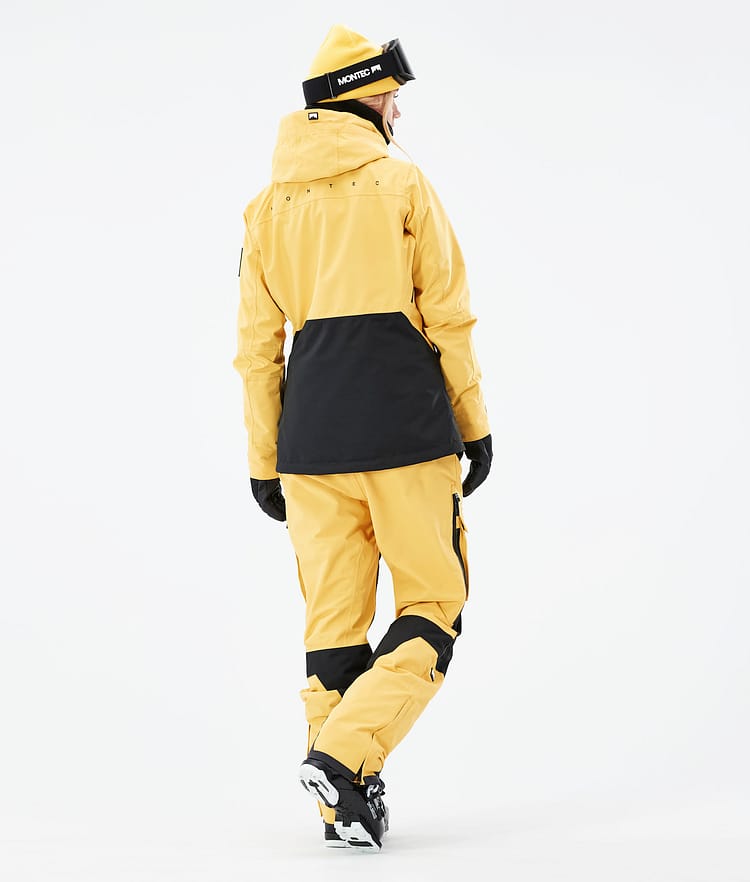 Moss W 2021 Kurtka Narciarska Kobiety Yellow/Black, Zdjęcie 7 z 12