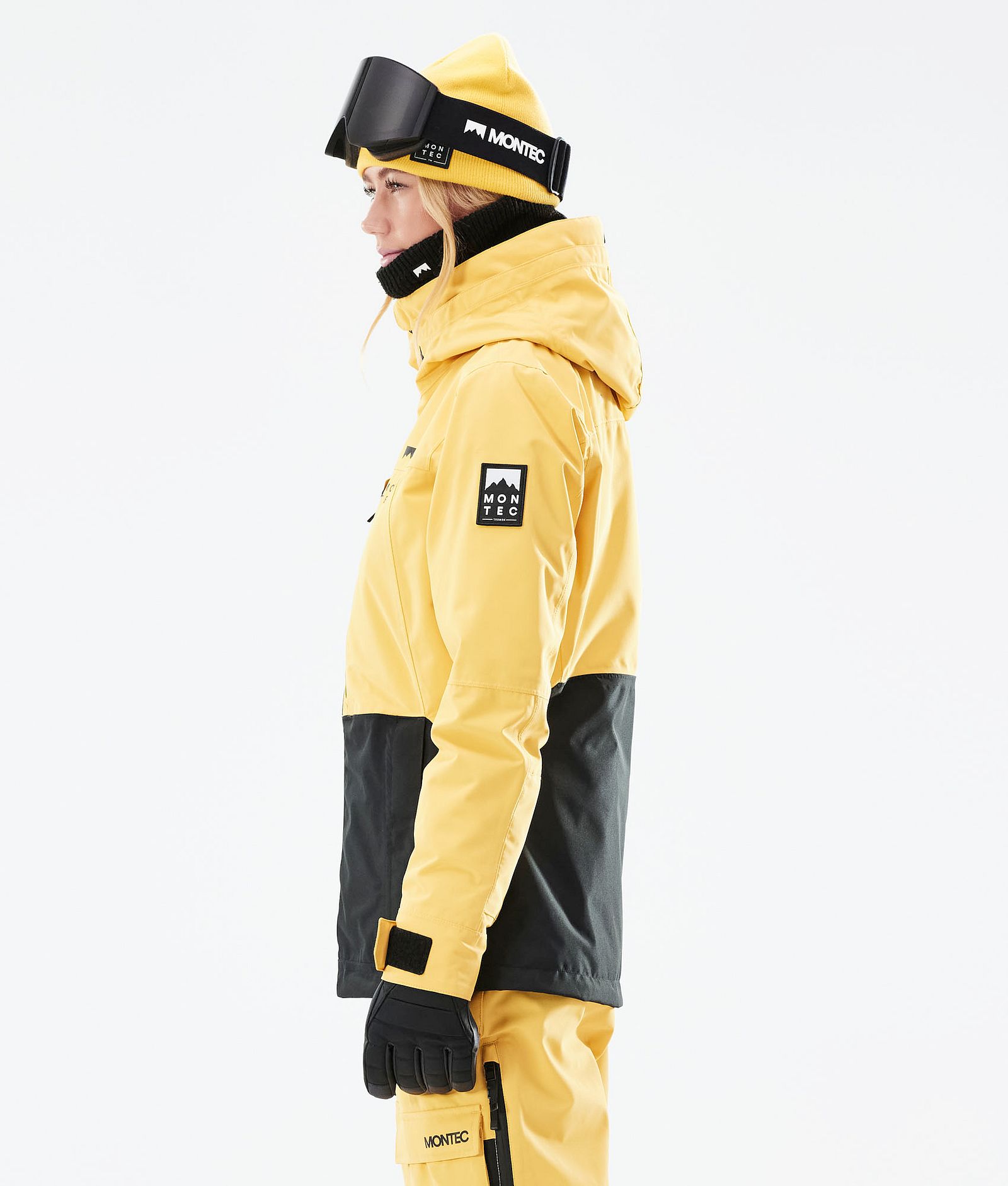 Moss W 2021 Kurtka Narciarska Kobiety Yellow/Black, Zdjęcie 8 z 12
