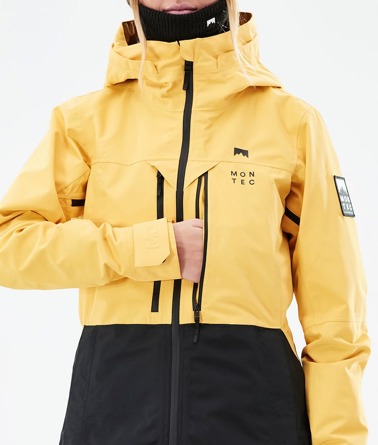 Moss W 21 Chaqueta Snowboard Mujer Yellow/Black, Imagen 11 de 12