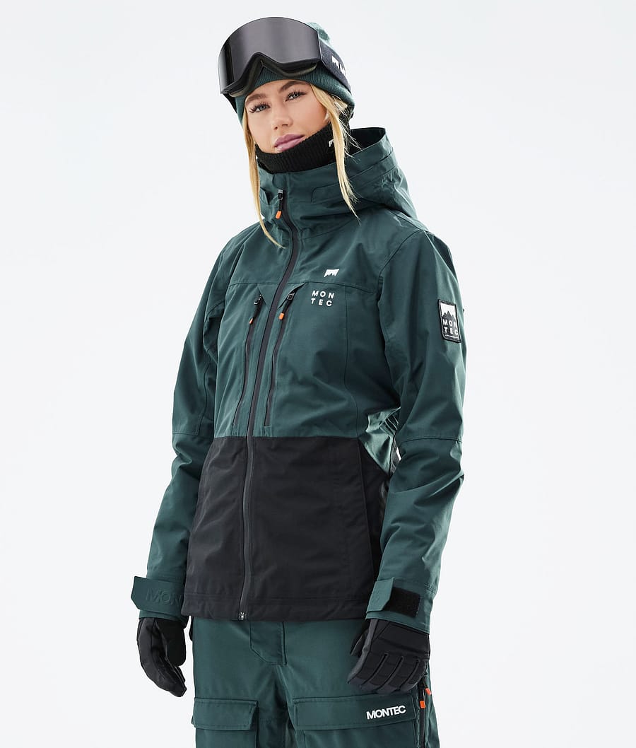 Moss W 2021 Ski Jacket Women Dark Atlantic/Black