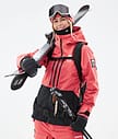 Moss W 2021 Manteau Ski Femme Coral/Black