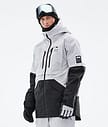 Moss 2021 Kurtka Snowboardowa Mężczyźni Light Grey/Black