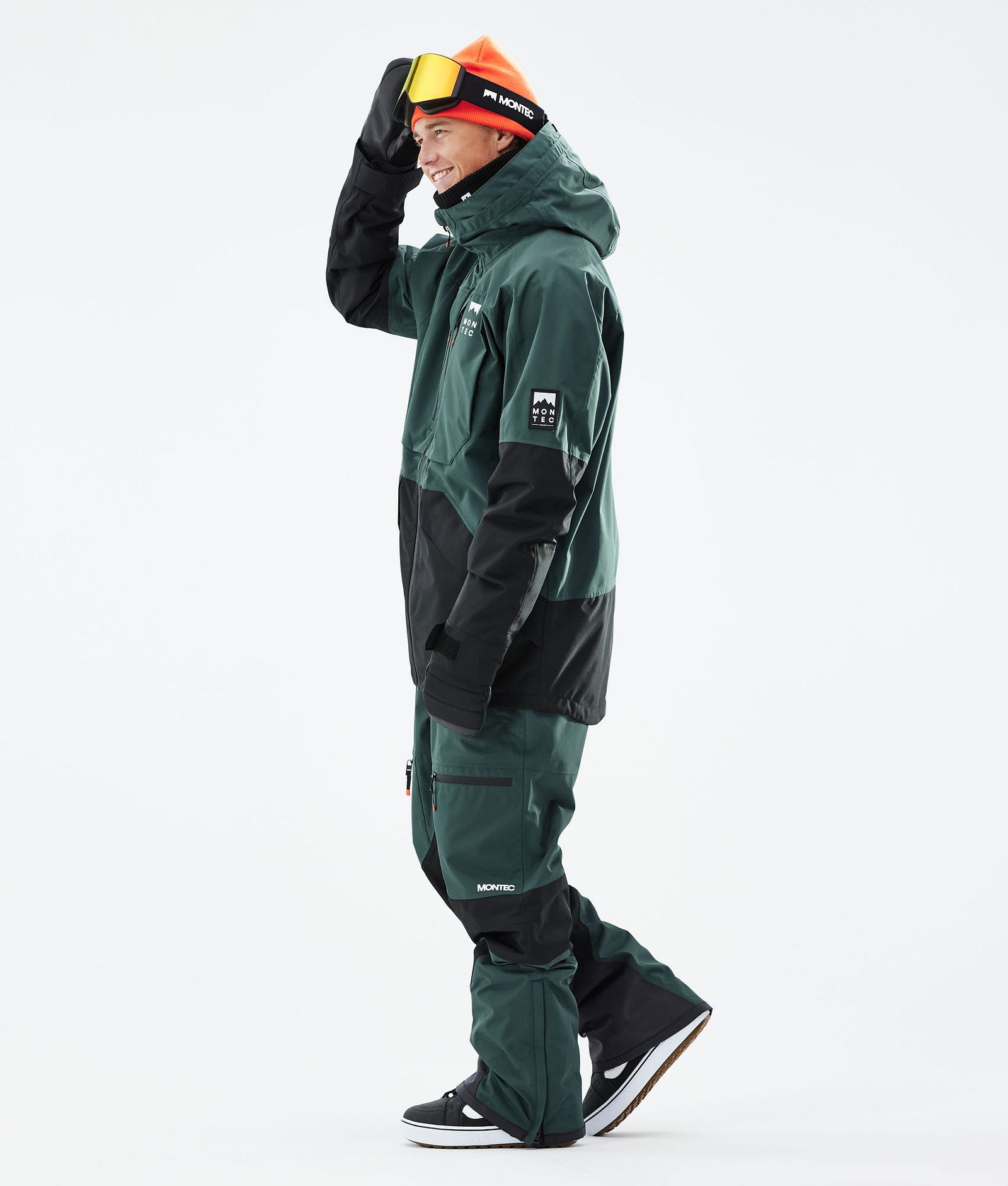 Moss 2021 Kurtka Snowboardowa Mężczyźni Dark Atlantic/Black Renewed, Zdjęcie 6 z 12