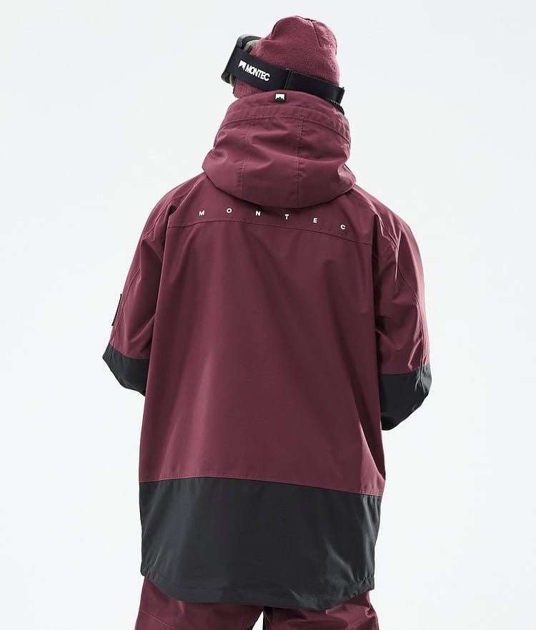 Moss 21 Bunda na Snowboard Pánské Burgundy/Black, Obrázek 10 z 13