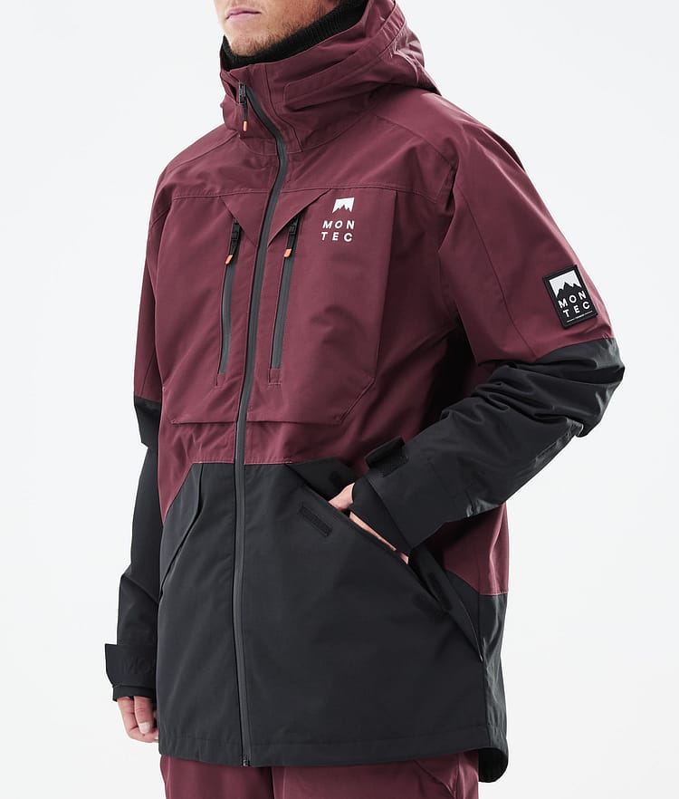 Moss 21 Bunda na Snowboard Pánské Burgundy/Black, Obrázek 11 z 13