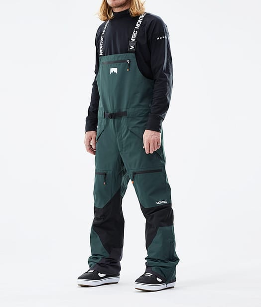 Moss 2021 Spodnie Snowboardowe Mężczyźni Dark Atlantic/Black