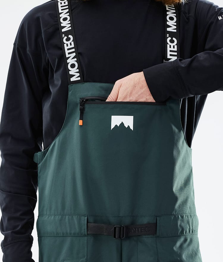 Moss 21 Pantalones Snowboard Hombre Dark Atlantic/Black, Imagen 5 de 6