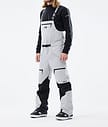 Moss 2021 Spodnie Snowboardowe Mężczyźni Light Grey/Black