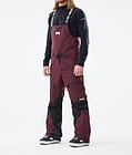 Moss 2021 Spodnie Snowboardowe Mężczyźni Burgundy/Black, Zdjęcie 1 z 6