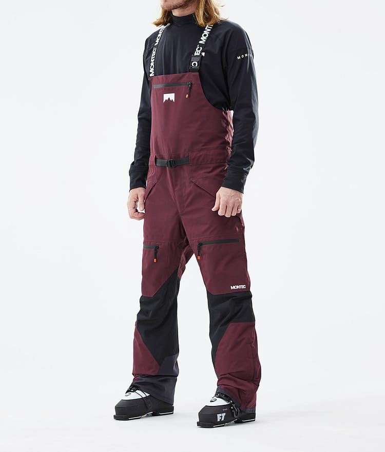 Moss 2021 Lyžařské Kalhoty Pánské Burgundy/Black, Obrázek 1 z 6