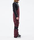 Moss 2021 Spodnie Snowboardowe Mężczyźni Burgundy/Black, Zdjęcie 2 z 6