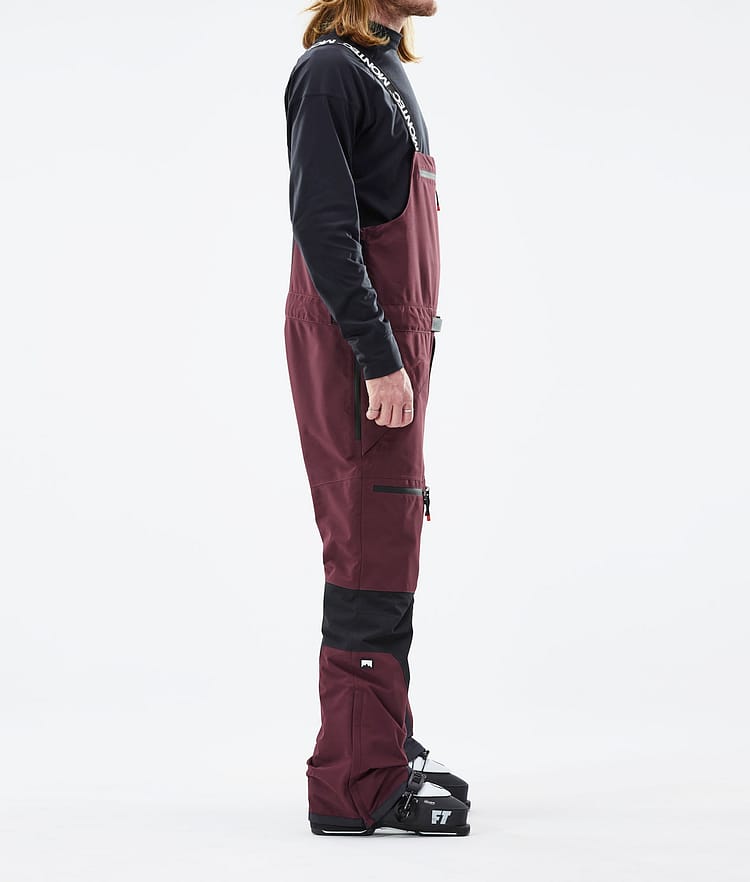 Moss 2021 Lyžařské Kalhoty Pánské Burgundy/Black, Obrázek 2 z 6
