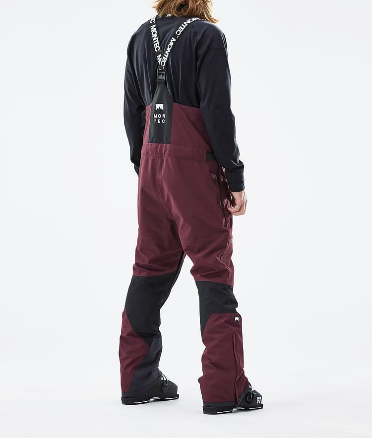 Moss 2021 Lyžařské Kalhoty Pánské Burgundy/Black, Obrázek 3 z 6