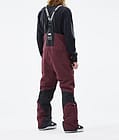 Moss 2021 Spodnie Snowboardowe Mężczyźni Burgundy/Black, Zdjęcie 3 z 6
