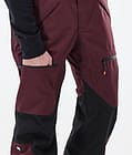 Moss 2021 Lyžařské Kalhoty Pánské Burgundy/Black, Obrázek 6 z 6