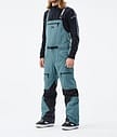 Moss 2021 Kalhoty na Snowboard Pánské Atlantic/Black