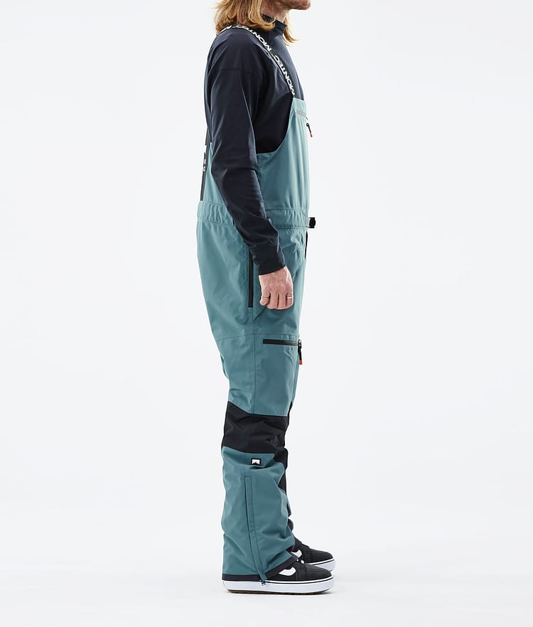 Moss 2021 Kalhoty na Snowboard Pánské Atlantic/Black Renewed, Obrázek 2 z 6