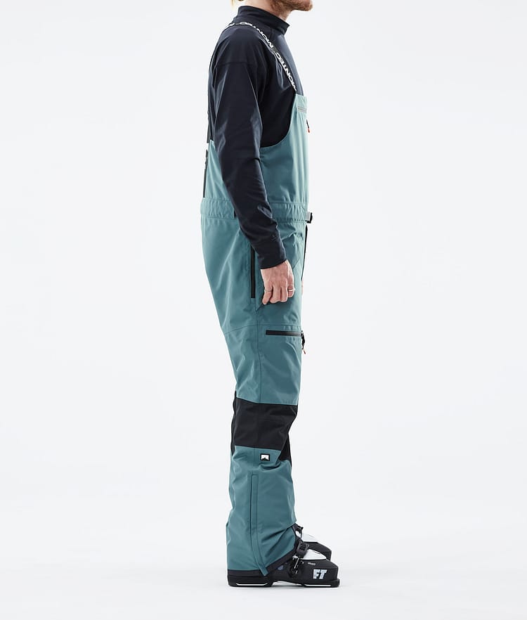 Moss 2021 Spodnie Narciarskie Mężczyźni Atlantic/Black, Zdjęcie 2 z 6