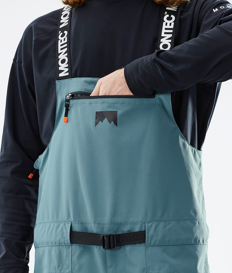 Moss 2021 Kalhoty na Snowboard Pánské Atlantic/Black Renewed, Obrázek 5 z 6