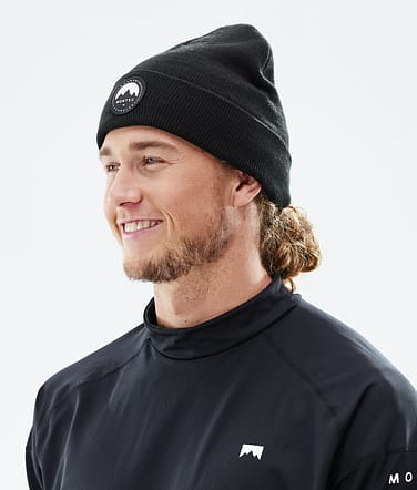 Patch Beanie čepice Black