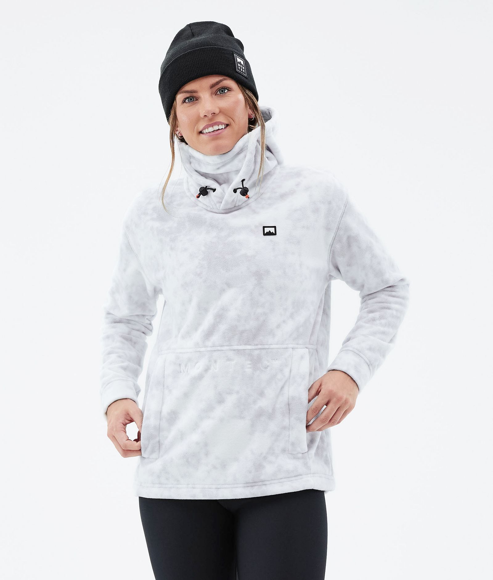 Delta W 2021 Polar con Capucha Mujer White Tiedye, Imagen 1 de 7