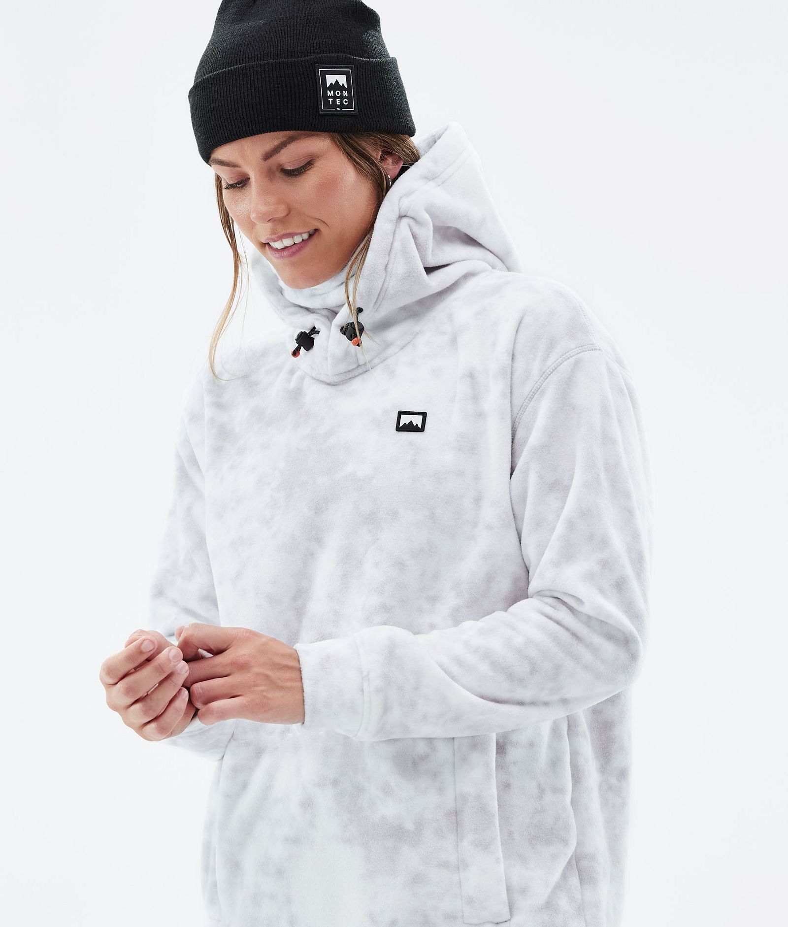 Delta W 2021 Polar con Capucha Mujer White Tiedye, Imagen 2 de 7