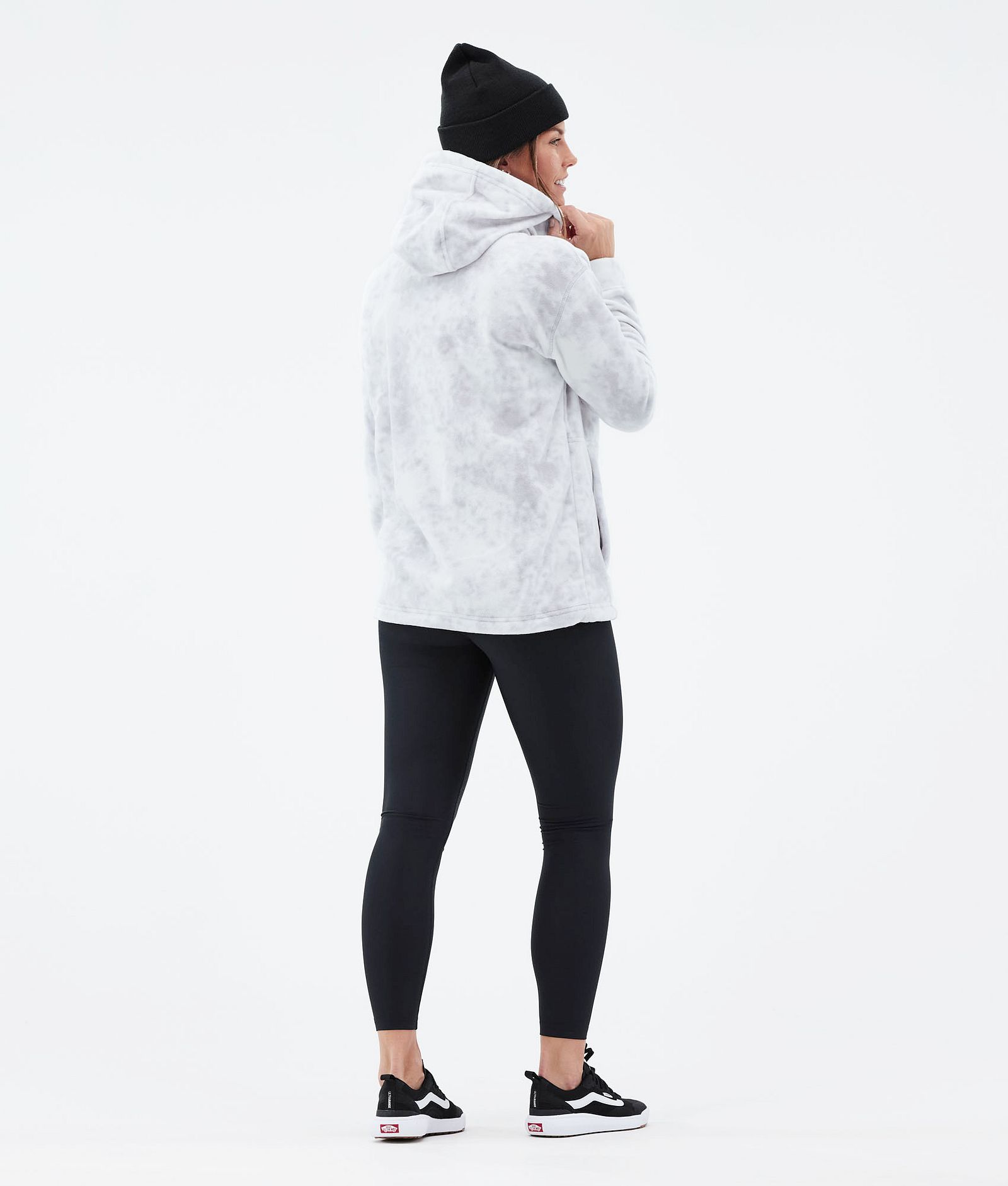 Delta W 2021 Polar con Capucha Mujer White Tiedye, Imagen 5 de 7