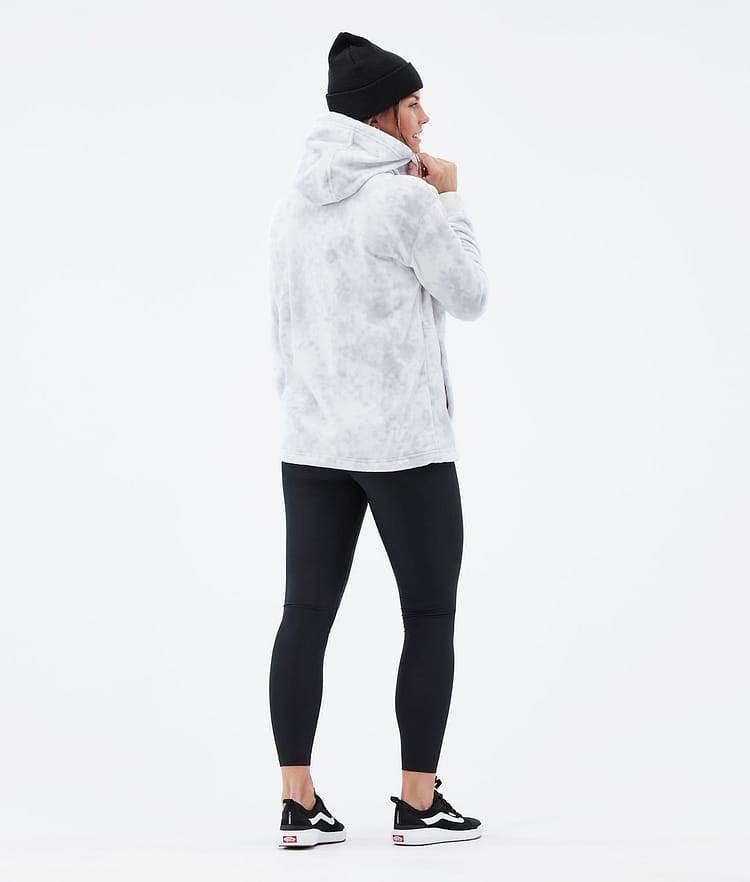 Delta W 2021 Polar con Capucha Mujer White Tiedye, Imagen 5 de 7