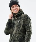Delta W 2021 Fleecová Mikina s Kapucí Dámské Olive Green Tiedye, Obrázek 2 z 7