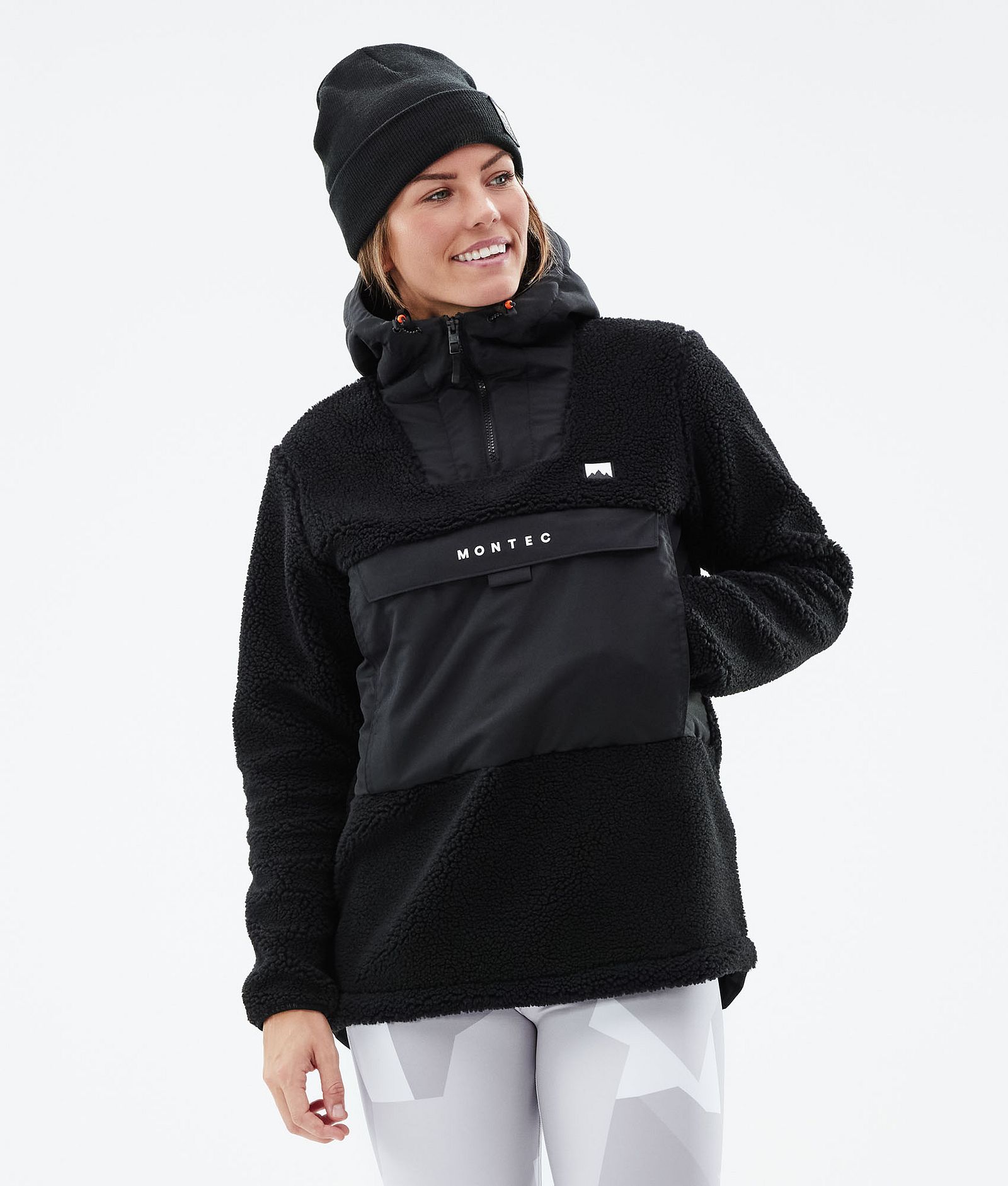 Lima W 2021 Polar con Capucha Mujer Black/Phantom, Imagen 1 de 10