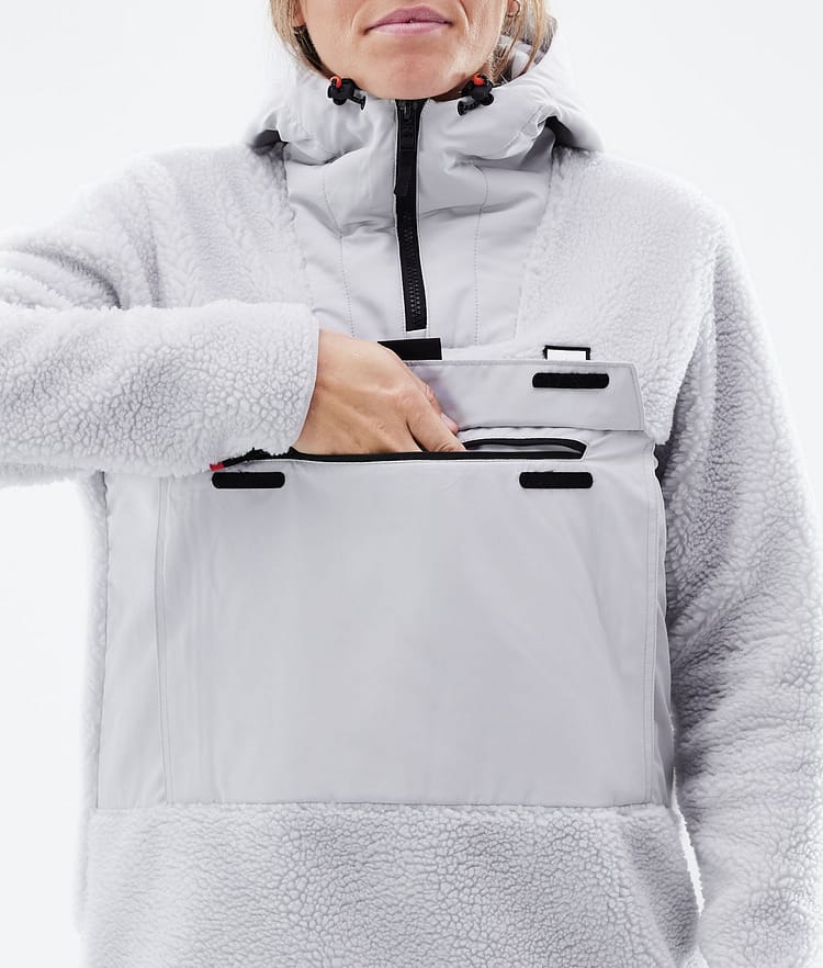 Lima W 2021 Bluza Polarowa Kobiety Light Grey, Zdjęcie 10 z 10