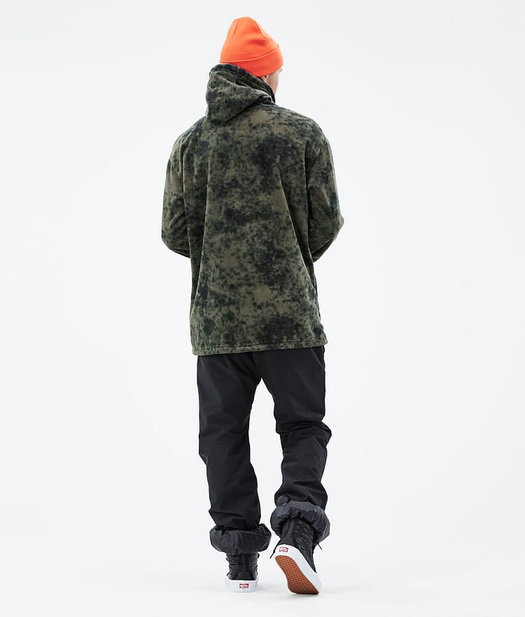 Delta 21 Bluza Polarowa Mężczyźni Olive Green Tiedye, Zdjęcie 5 z 7